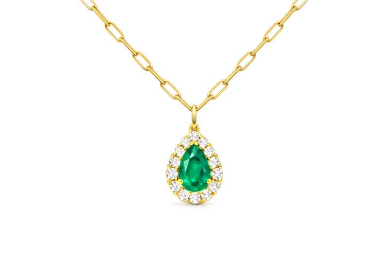 Coloured gemstone necklaces