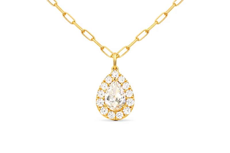 Natural diamond necklaces